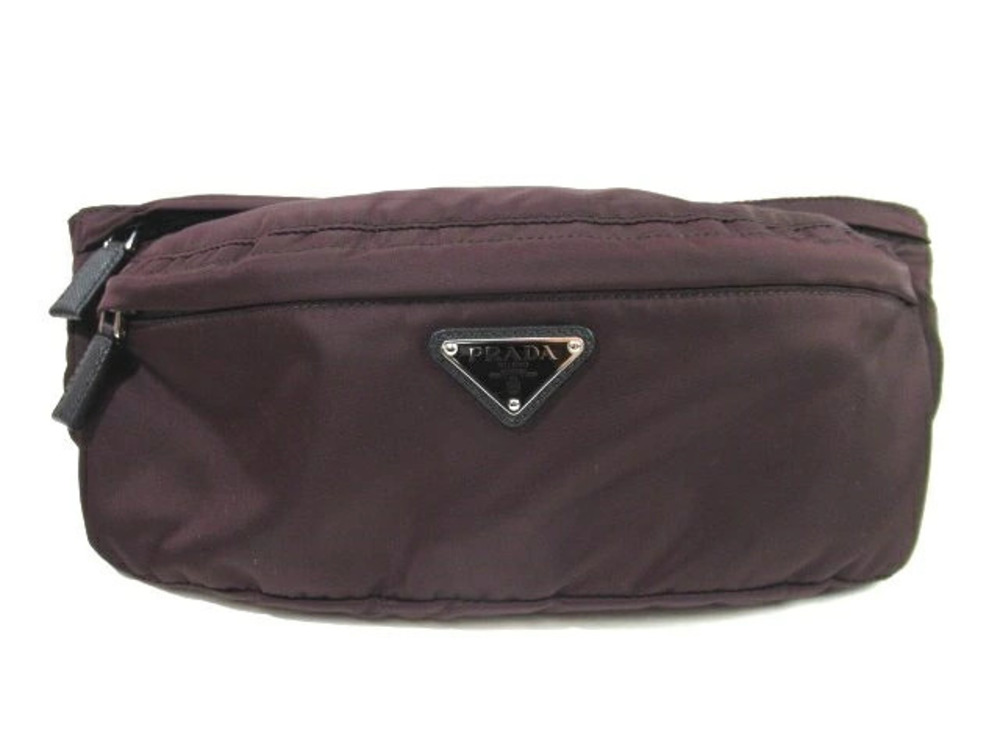 Prada Waist Bag Bordeaux Purple